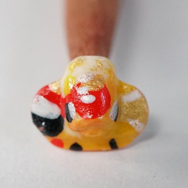 画像14: フレアリングスティック ショート(正面顔チャーム付き) (14)