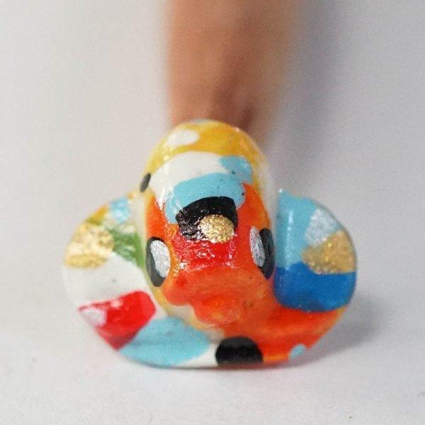 画像13: フレアリングスティック ショート(正面顔チャーム付き) (13)