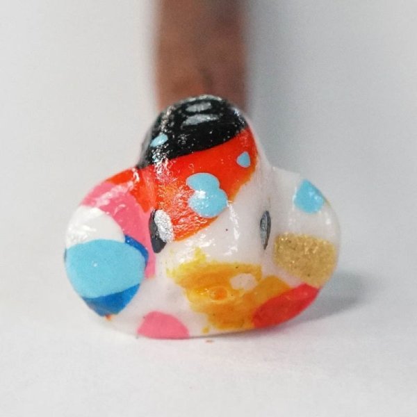 画像12: フレアリングスティック ショート(正面顔チャーム付き) (12)