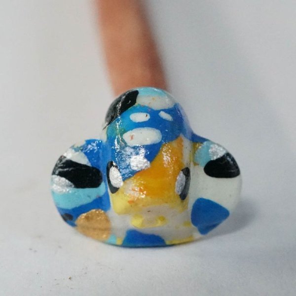 画像11: フレアリングスティック ショート(正面顔チャーム付き) (11)